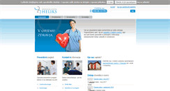 Desktop Screenshot of heliks.si